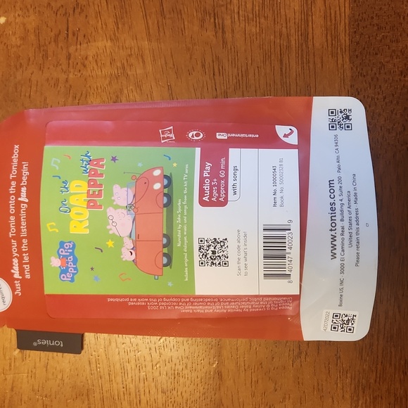 Tonies Peppa Pig "On the Road with Peppa" - Picture 2 of 3